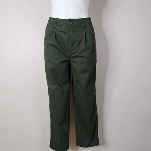 Madewell The Perfect Vintage Straight Pant in Dark Forest Wash Size 26
